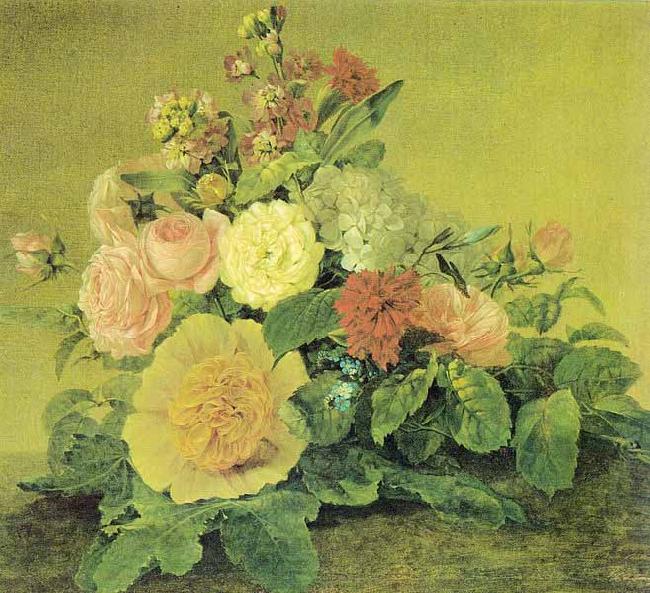 Georg Friedrich Kersting Blumenstillleben oil painting image